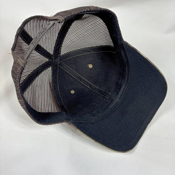 The Blue Quill Angler Evergreen Colorado Fly Fishing Camo Trucker Cap Hat     Go - Picture 5 of 6